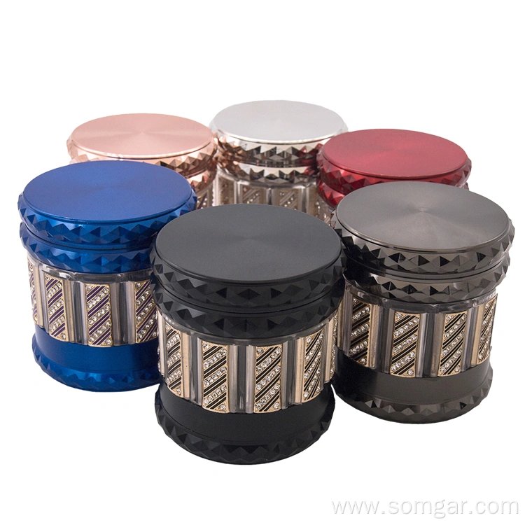 GZ336609 metal 66mm herb Grinder tobacco accessories
