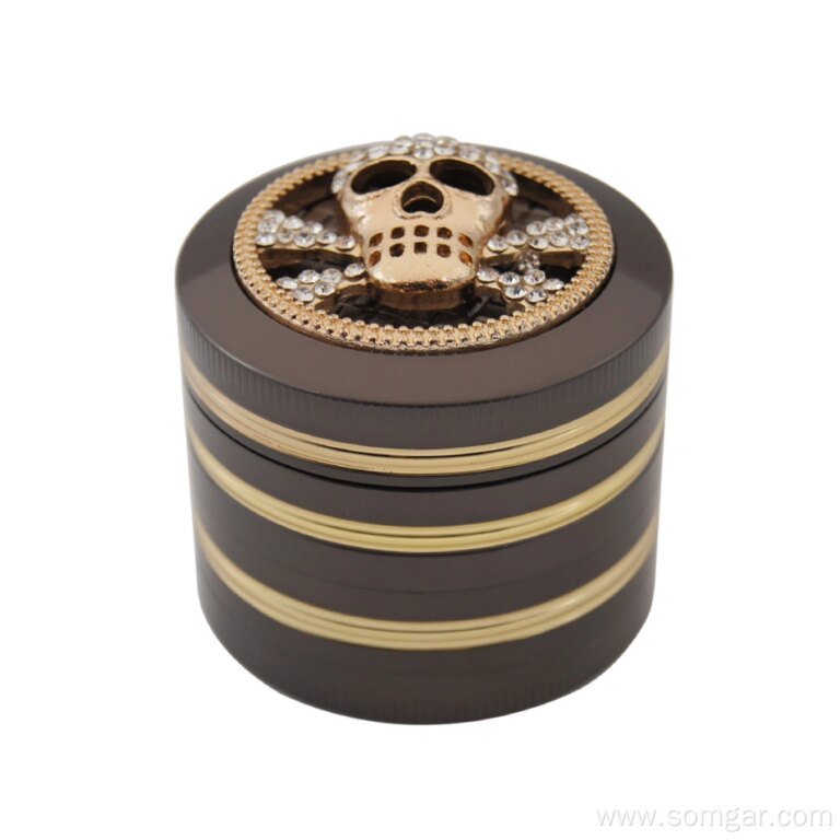GZ335012 zinc alloy tobacco grinder weed accessories