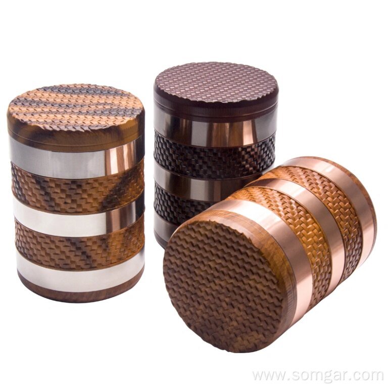 GZ33632911 zinc alloy magnet tobacco grinder