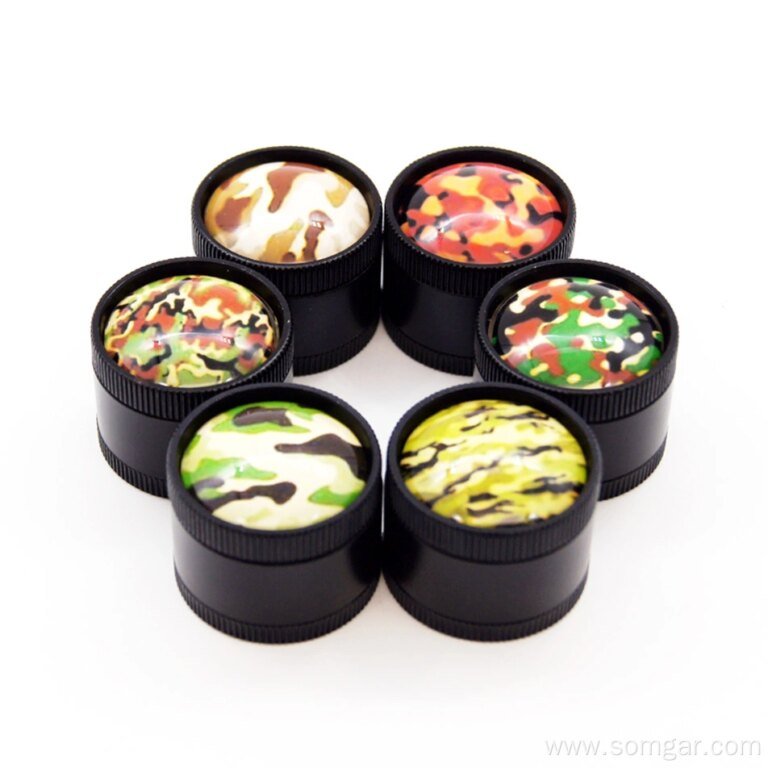 GZ722071-3 zinc alloy herb tobacco grinder