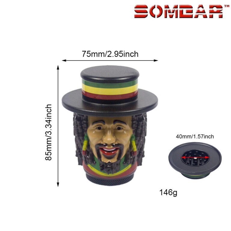 GZ31MN01 metal herb Grinder tobacco accessories