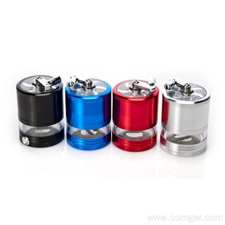 XY358272-6 lightning metal herb Grinder tobacco accessories
