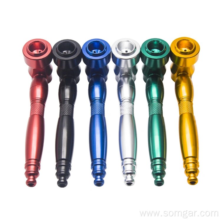 PA112004 metal pipes smoking weed Tobacco Smoking Pipes