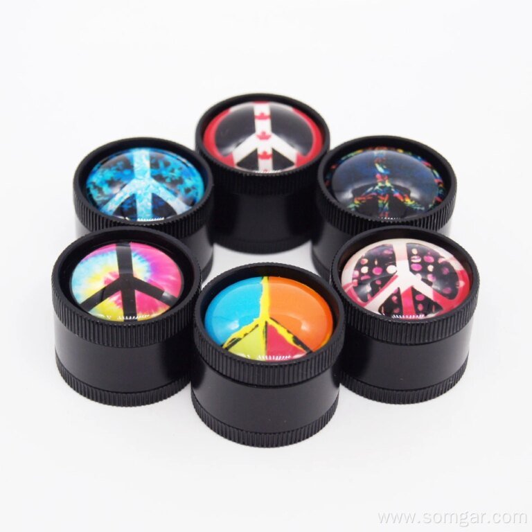 GZ722071-2 zinc alloy herb Grinder weed accessories